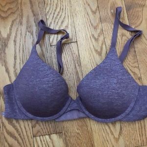 Purple 32 A uplift Semi Demi Bra